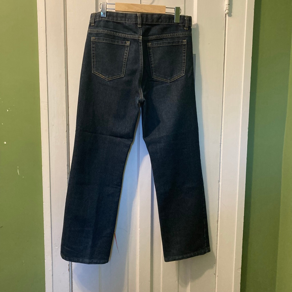 Women's Old Navy Dark Blue Straight Leg Jeans Size 18 regular - Picture 5 of 6